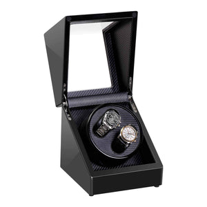 Double Watch Winder Luxury Watch Storage Case, LLS