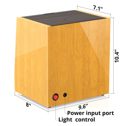 Bamboo Pattern 4 Watch Winder, High-Gloss Piano Lacquer, JINS&VICO