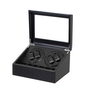 Leather Watch Winder for 10 Automatic Watches, LLS