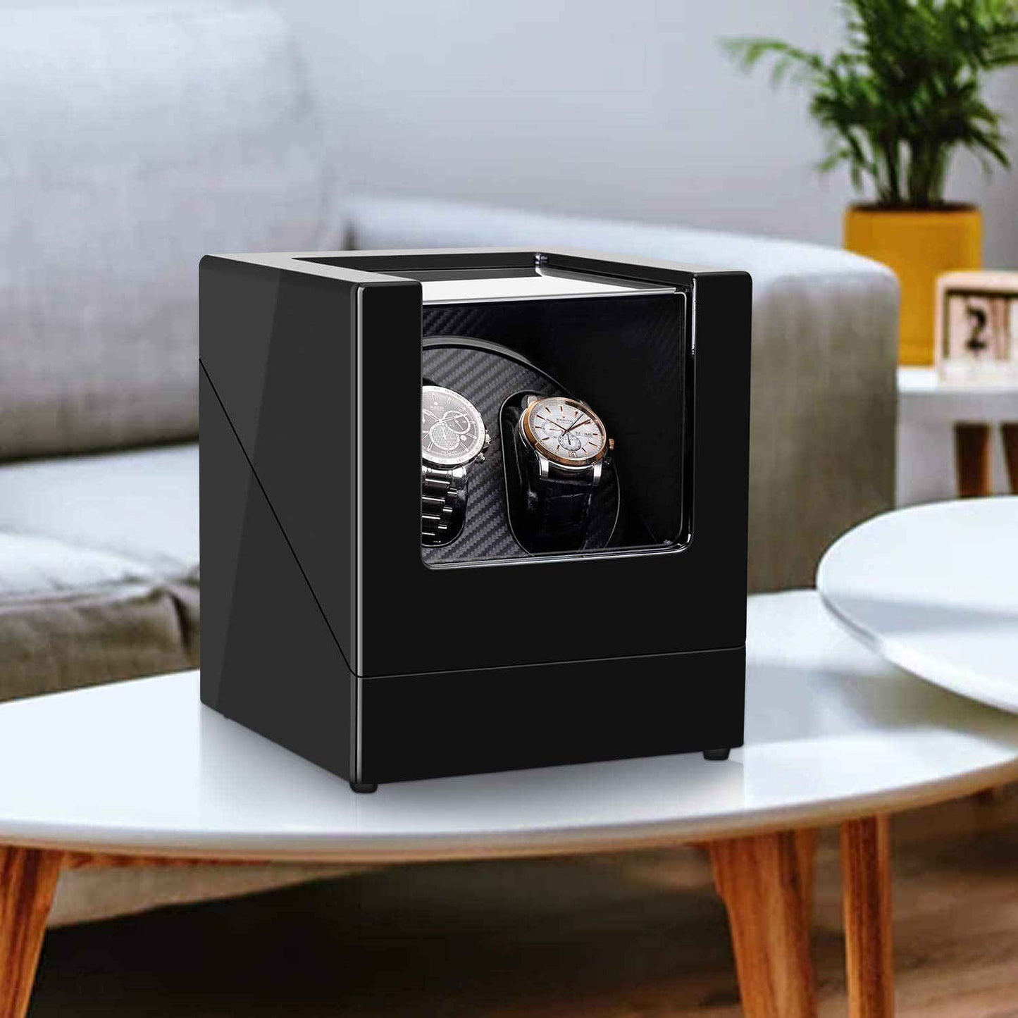 Double Watch Winder Luxury Watch Storage Case, LLS